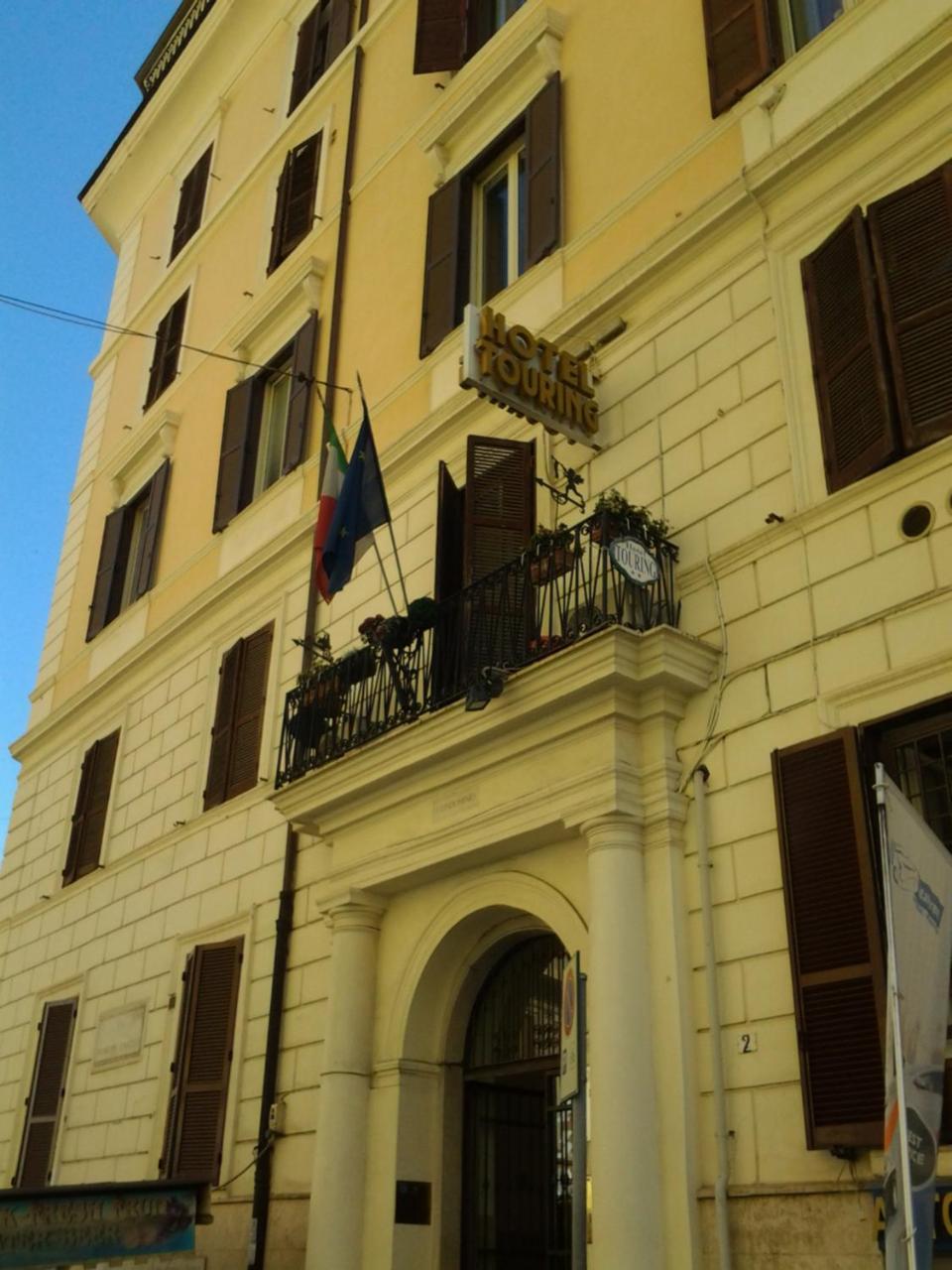 Hotel Touring Roma Exterior foto